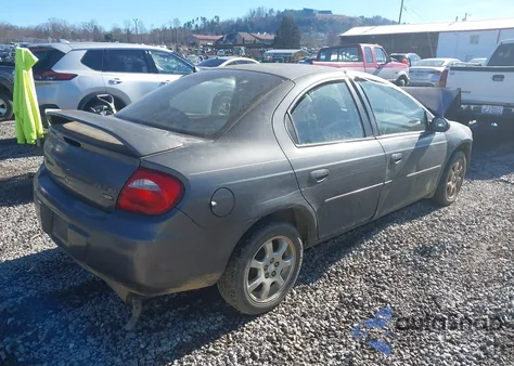 2004 Dodge Neon Sxt из США, поврежденный, VIN 1B3ES56C74D542968